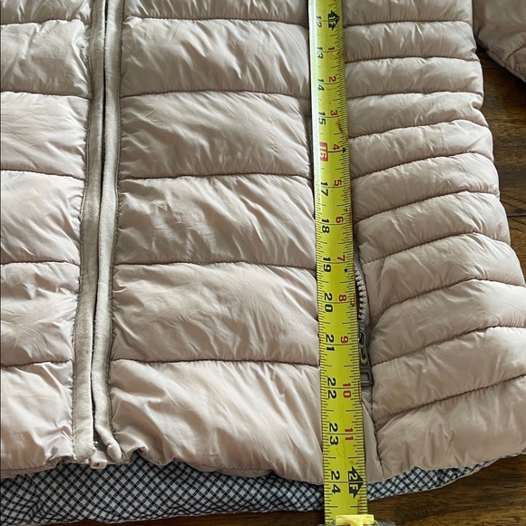 Calvin Klein quilted puffer jacket dusty rose size Large - Picture 13 of 13